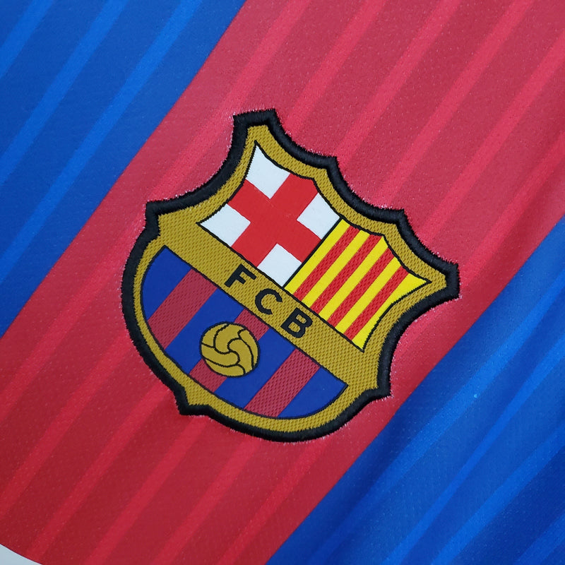 Camisa Barcelona Home 16/17 - Versão Retrô