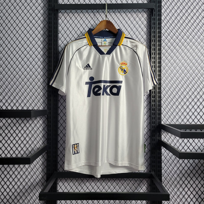 Camisa Real Madrid Home 98/99 - Versão Retrô