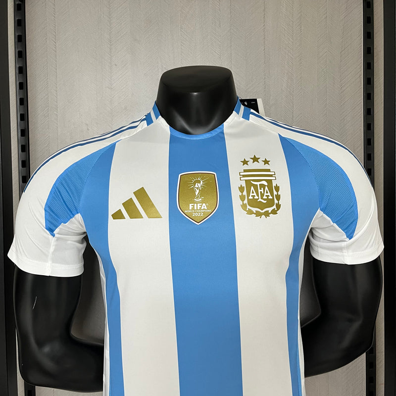 Camisa Argentina Home 24/25 - C/ Patch - Versão Jogador