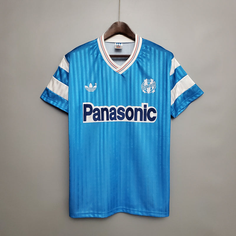 Camisa Retrô Olympique de Marseille Away 1990 - Torcedor Masculino