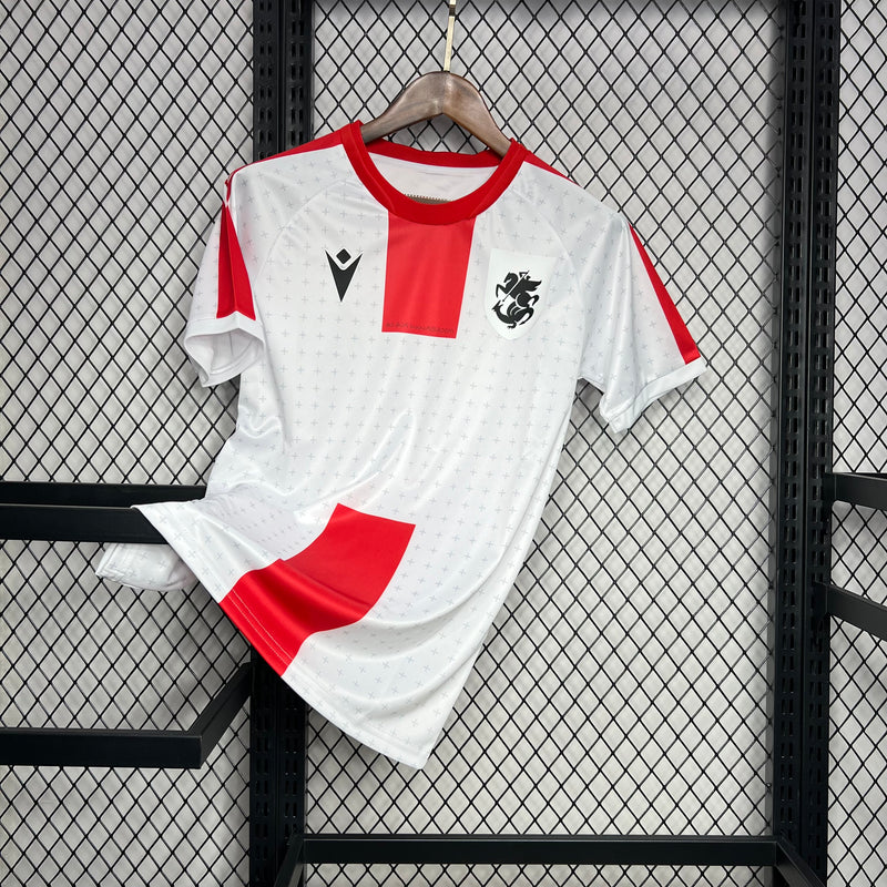 Camisa Georgia Home Euro 2024 - Torcedor Masculino