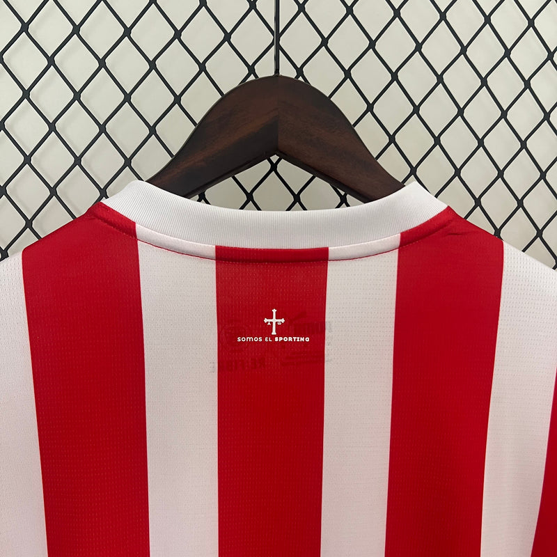 Camisa Sporting Gijon Home 24/25 - Versão Torcedor