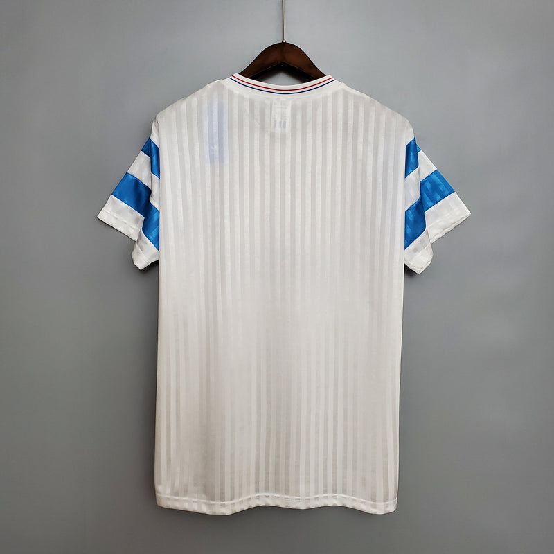 Camisa Retrô Olympique de Marseille Home 1990 - Torcedor Masculino