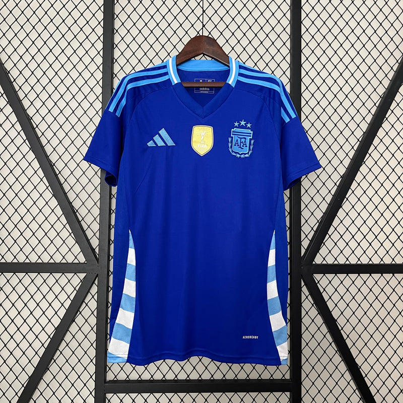 Camisa Argentina Away 24/25 - C/ Patch - Versão Torcedor