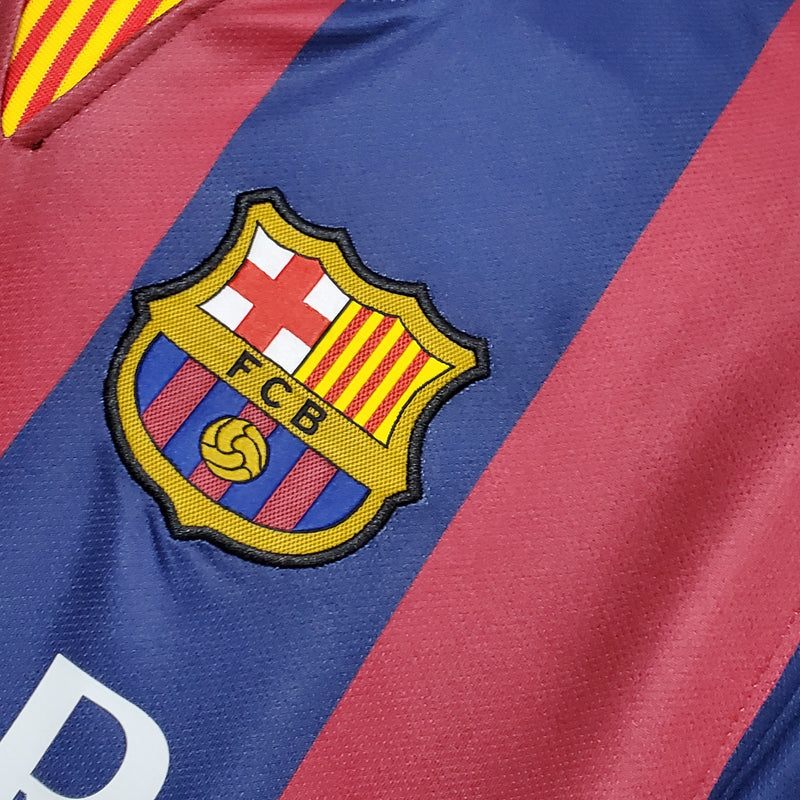 Camisa Barcelona Home 14/15 - Versão Retrô