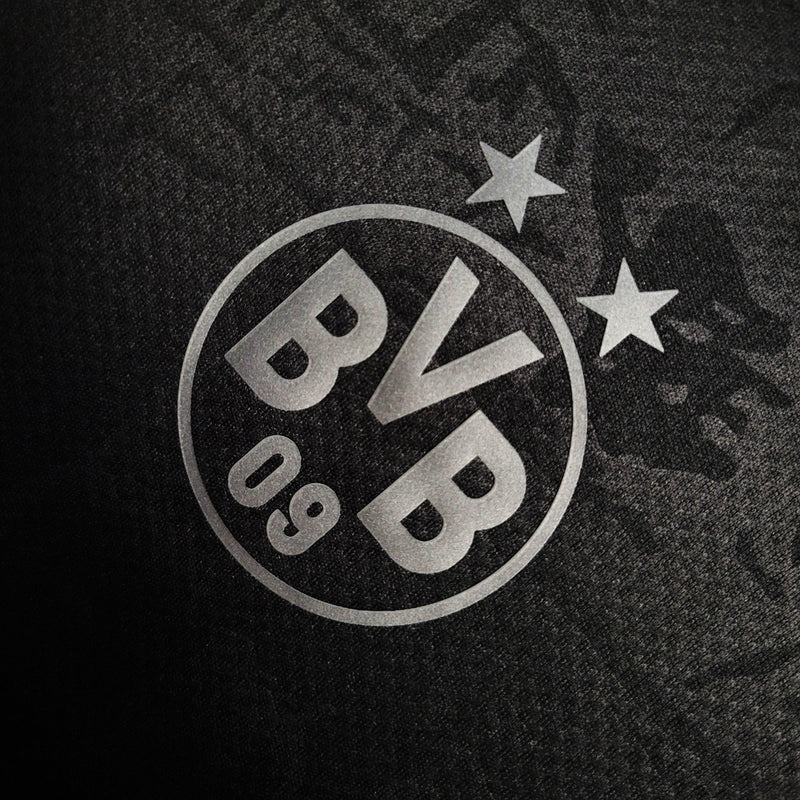 Camisa Borussia Dortmund All Black 23/24 - Versão Torcedor