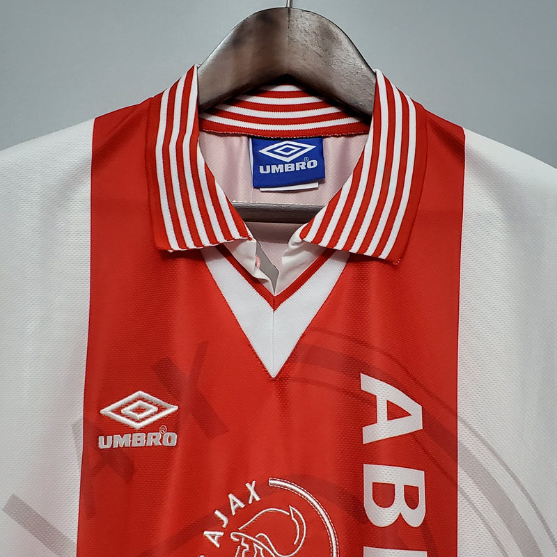 Camisa Ajax Home 95/96 - Versão Retrô