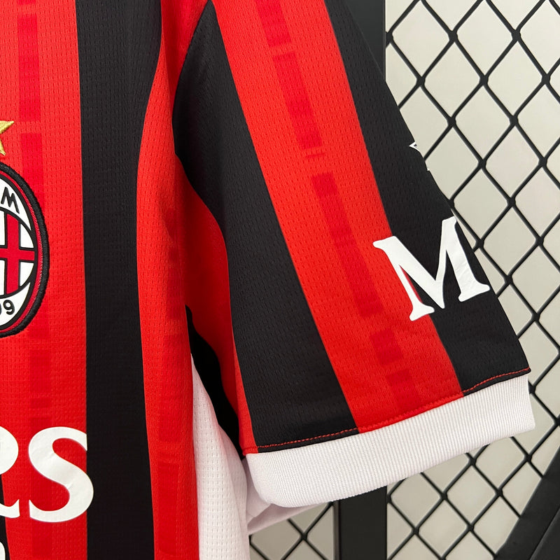 Camisa AC Milan Home 24/25 - Versão Torcedor