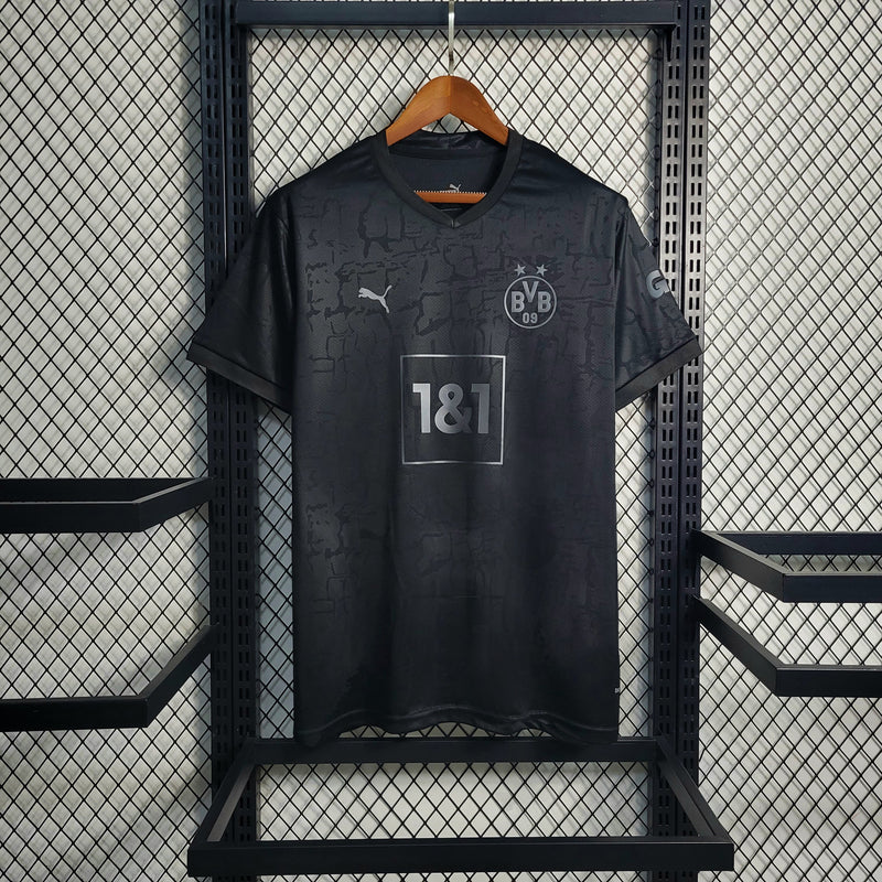 Camisa Borussia Dortmund All Black 23/24 - Versão Torcedor