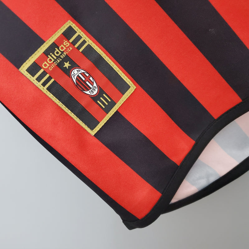 Camisa AC Milan Home 98/99 - Versão Retrô