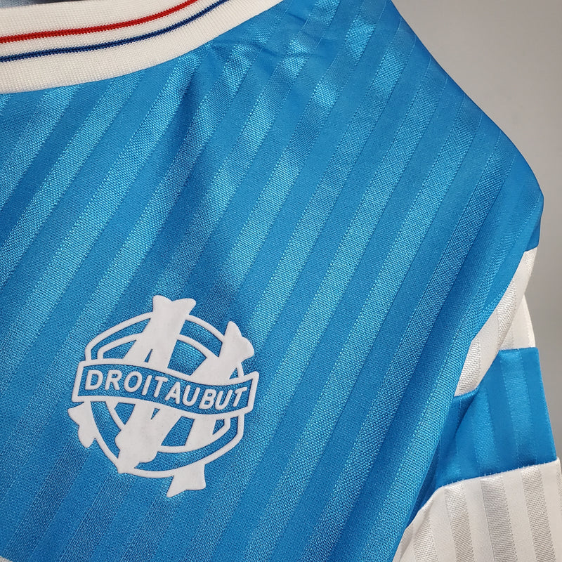 Camisa Retrô Olympique de Marseille Away 1990 - Torcedor Masculino