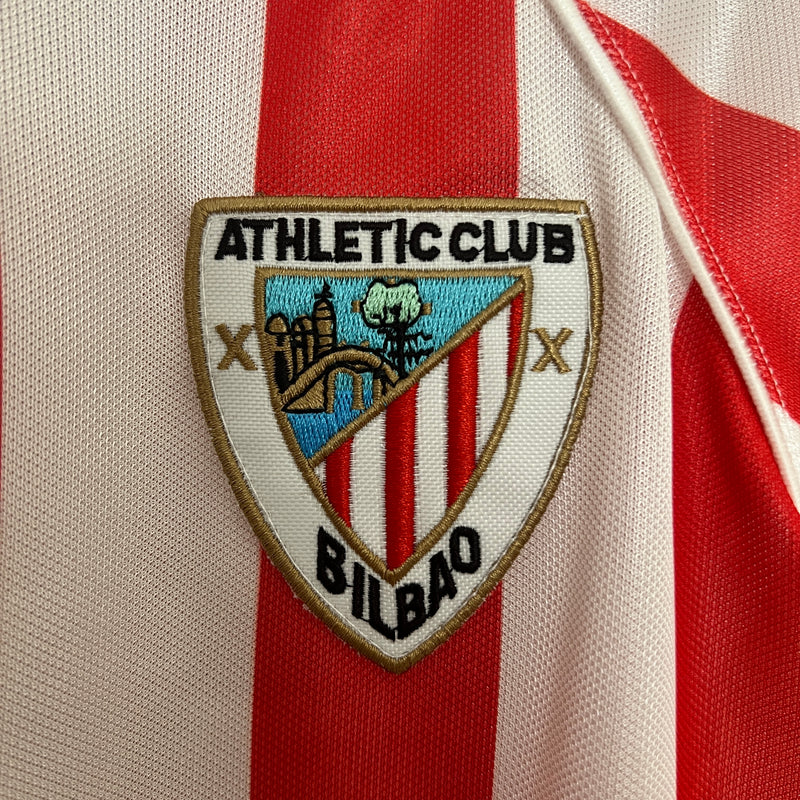 Camisa Athletic Bilbao Edição 100 anos 1998 - Versão Retrô