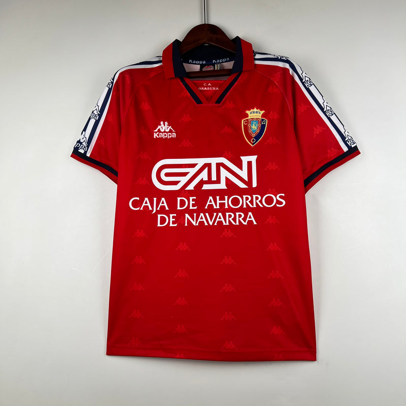 Camisa Retrô Osasuna Home 1995 - Torcedor Masculino