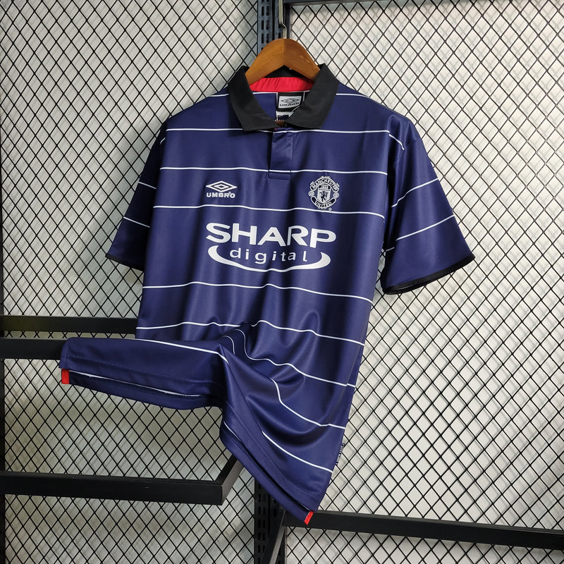 Camisa Manchester United Away 99/00 - Versão Retrô