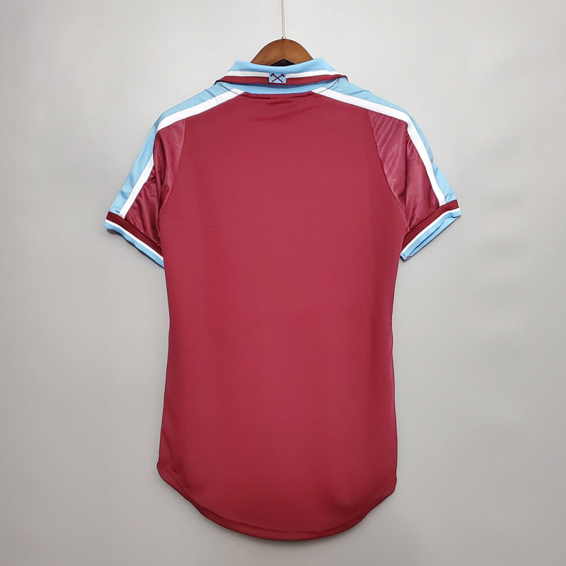 Camisa West Ham Home 99/00 - Versão Retrô