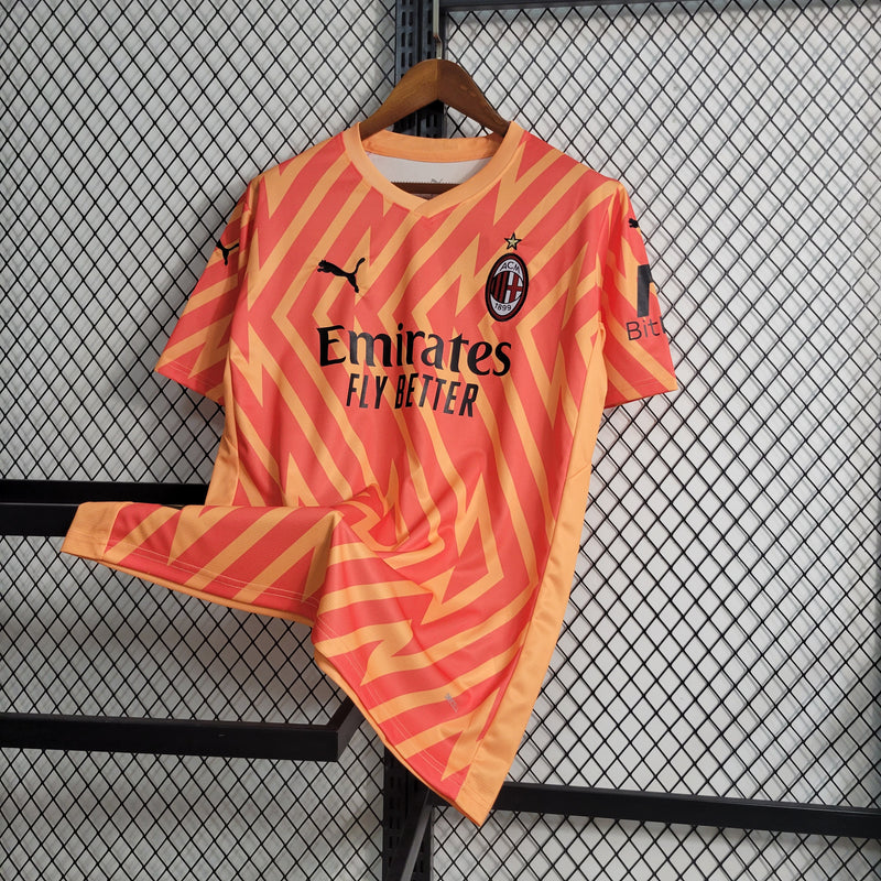 Camisa AC Milan Goleiro Laranja 23/24 - Versão Torcedor