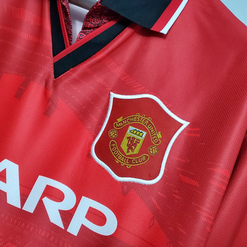 Camisa Manchester United Home 94/95 - Versão Retrô