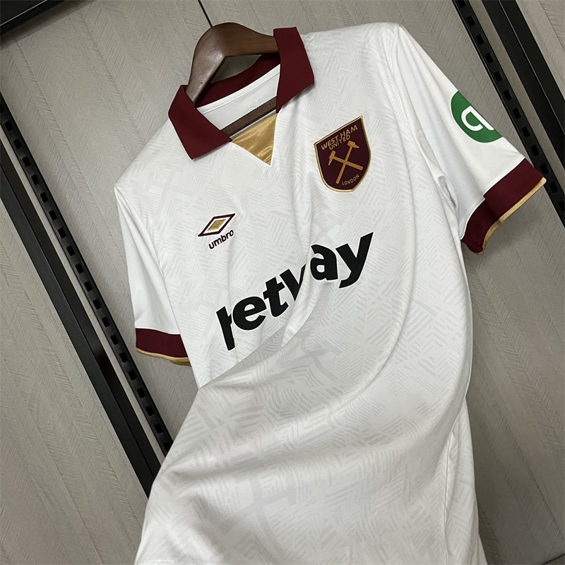 Camisa West Ham IV 24/25- Versão Torcedor