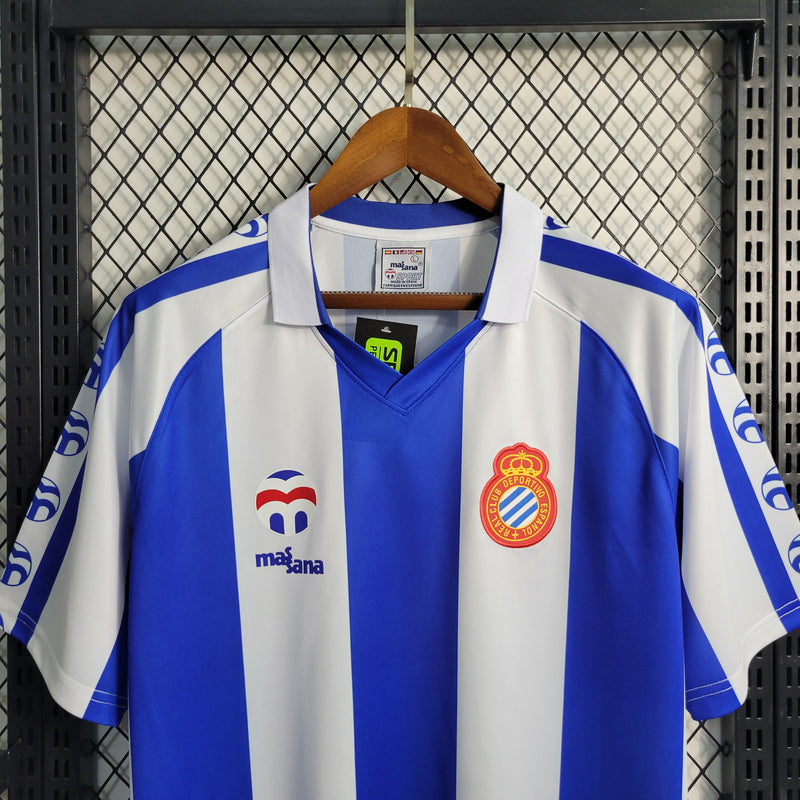 Camisa Retrô Espanyol Home 1984 - Torcedor Masculino