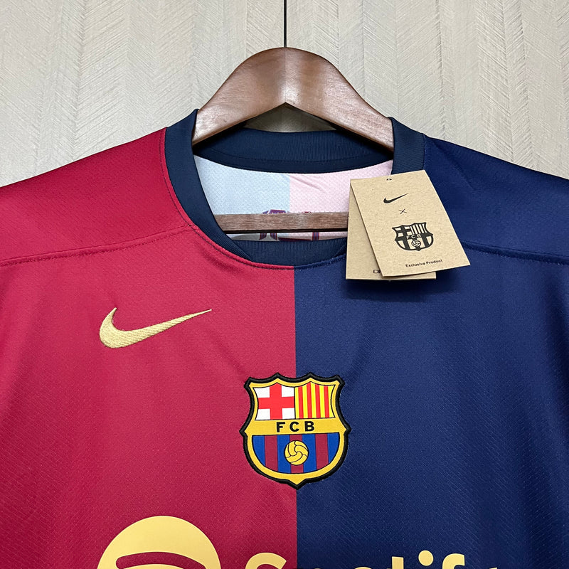 Camisa Barcelona Home 24/25 - Versão Torcedor