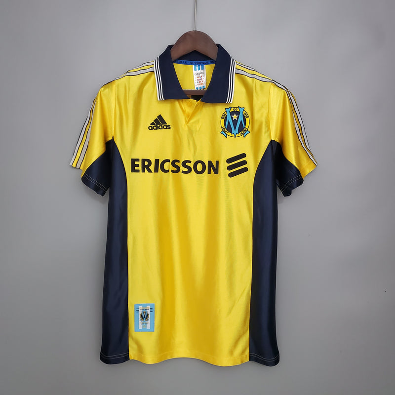 Camisa Retrô Olympique de Marseille Third 1998 - Torcedor Masculino