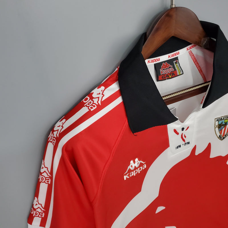 Camisa Athletic Bilbao Home 97/98 - Versão Retrô