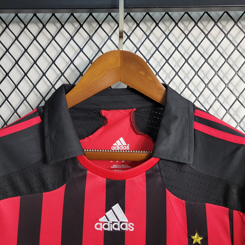 Camisa AC Milan Home 08/09 - Versão Retrô