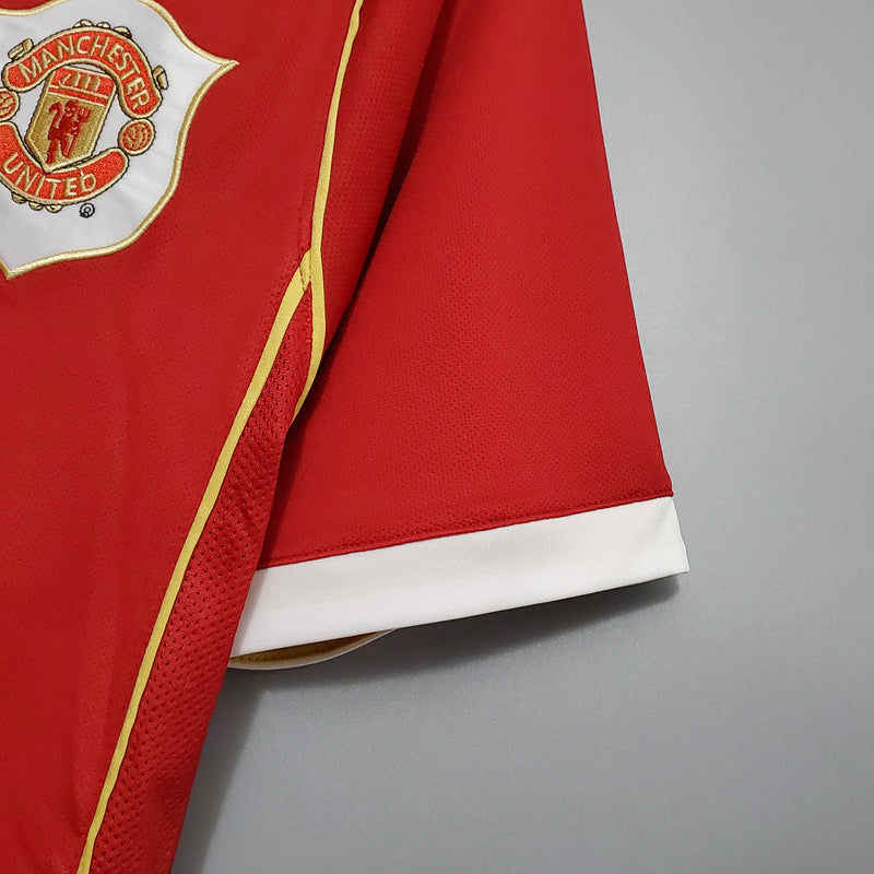 Camisa Manchester United Home 07/08 - Versão Retrô