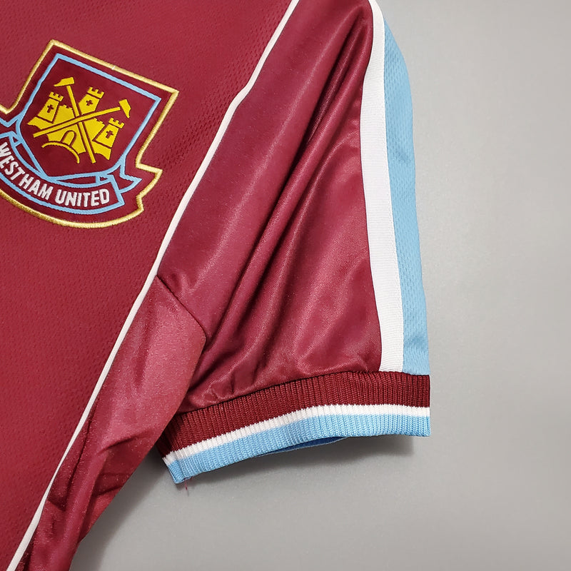 Camisa West Ham Home 99/00 - Versão Retrô