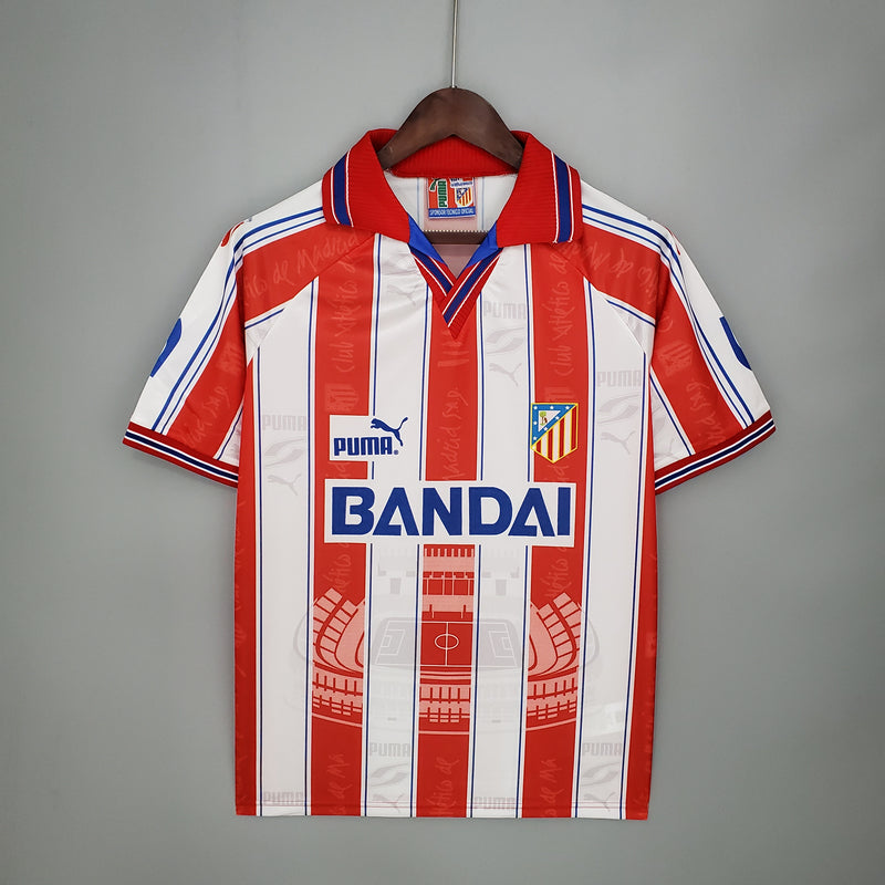 Camisa Atlético de Madrid Home 96/97 - Versão Retrô