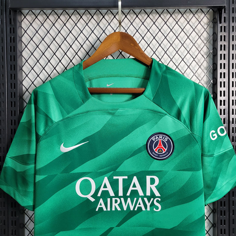 Camisa PSG Goleiro Verde 23/24 - Torcedor Masculino