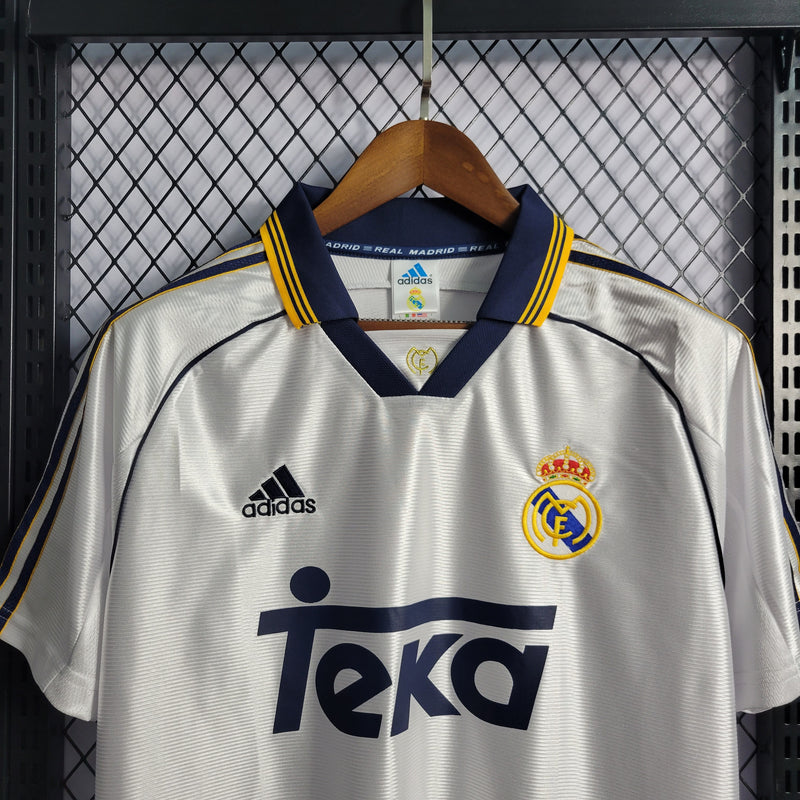 Camisa Real Madrid Home 98/99 - Versão Retrô