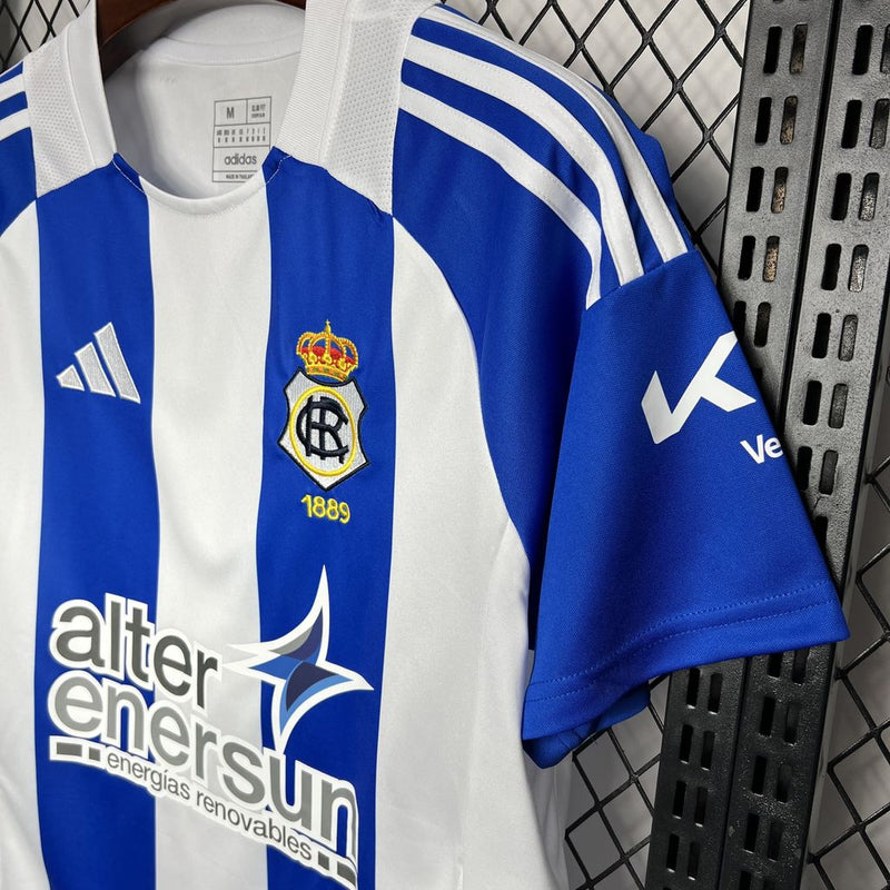 Camisa Real Huelva Home 24/25 - Versão Torcedor