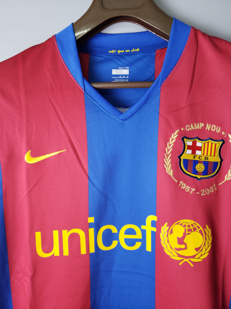 Camisa Barcelona Home 07/08 - Versão Retrô