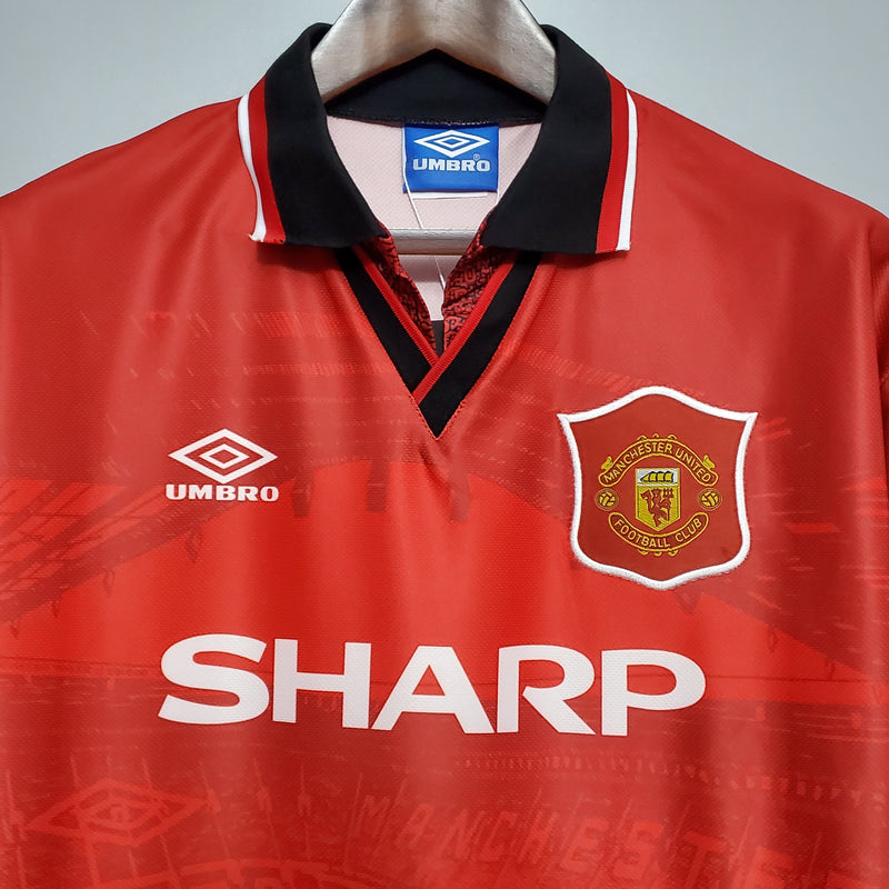 Camisa Manchester United Home 94/95 - Versão Retrô