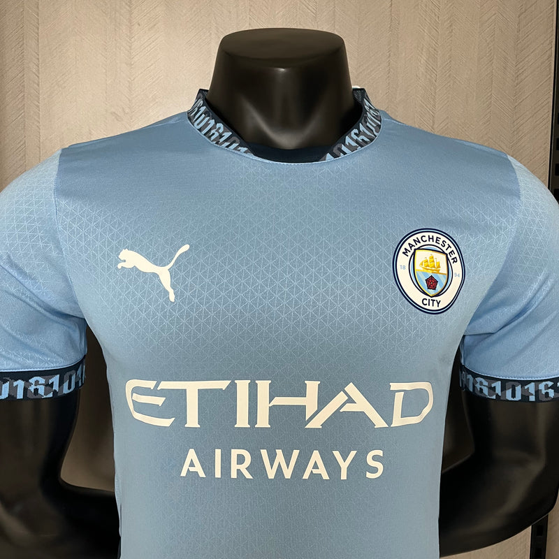 Camisa Manchester City Home 24/25 - Versão Jogador