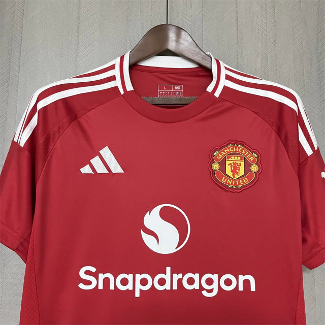 Camisa Manchester United Home 24/25 - Versão Torcedor