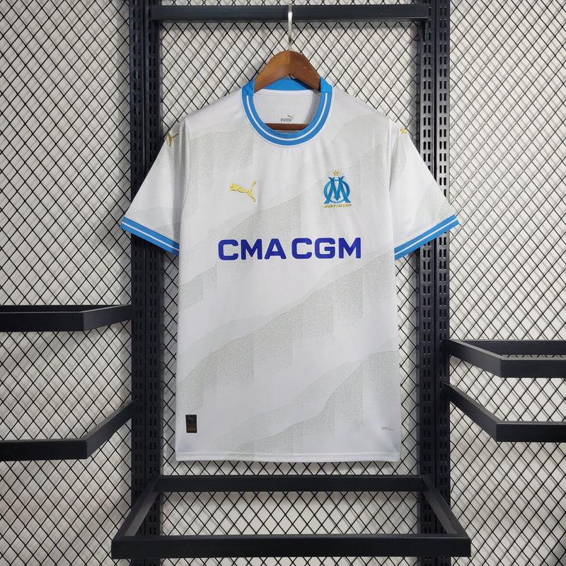 Camisa Olympique de Marseille Home 23/24 - Torcedor Masculino