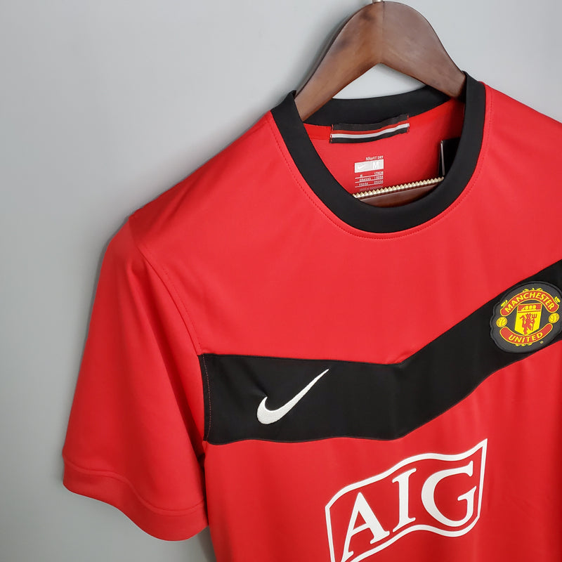 Camisa Manchester United Home 09/10 - Versão Retrô