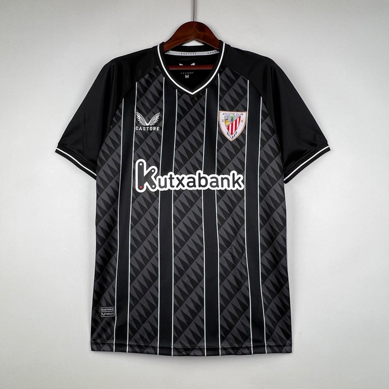 Camisa Athletic Bilbao Goleiro Preta 23/24 - Versão Torcedor