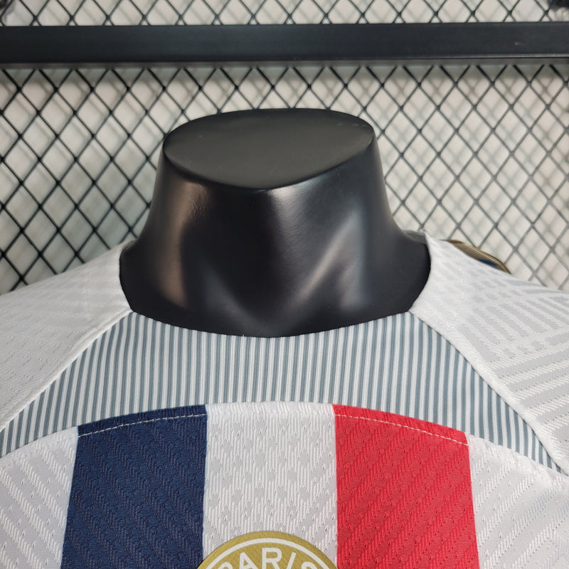 Camisa PSG Treino Branco 23/24 - Jogador Masculino