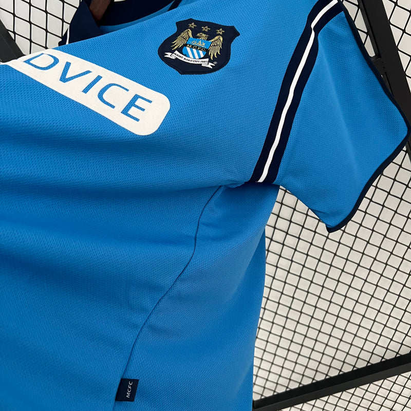 Camisa Manchester City Home 02/03 - Versão Retrô