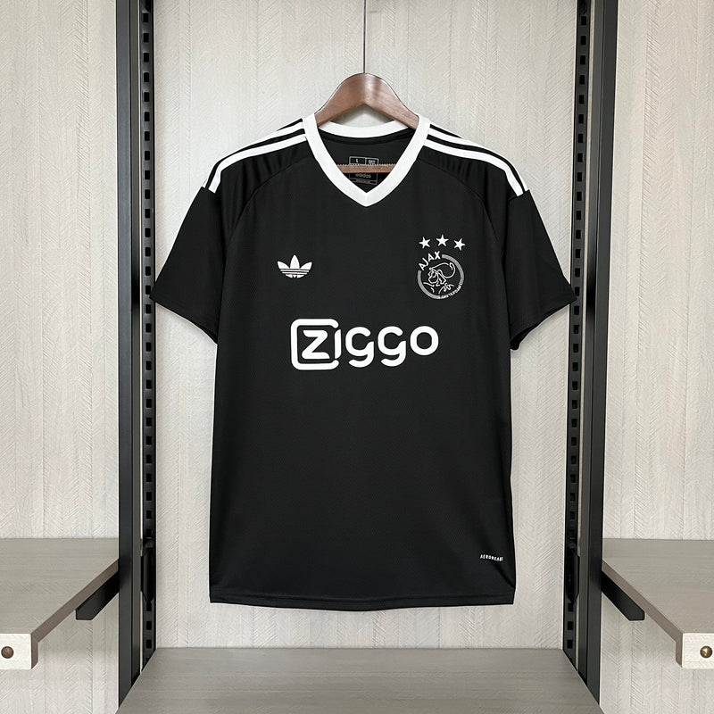 Camisa Ajax Black Edition 24/25 - Versão Torcedor