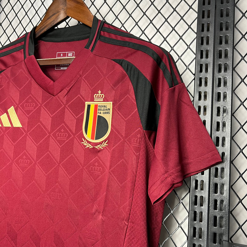 Camisa Bélgica Home Euro 2024 - Versão Torcedor