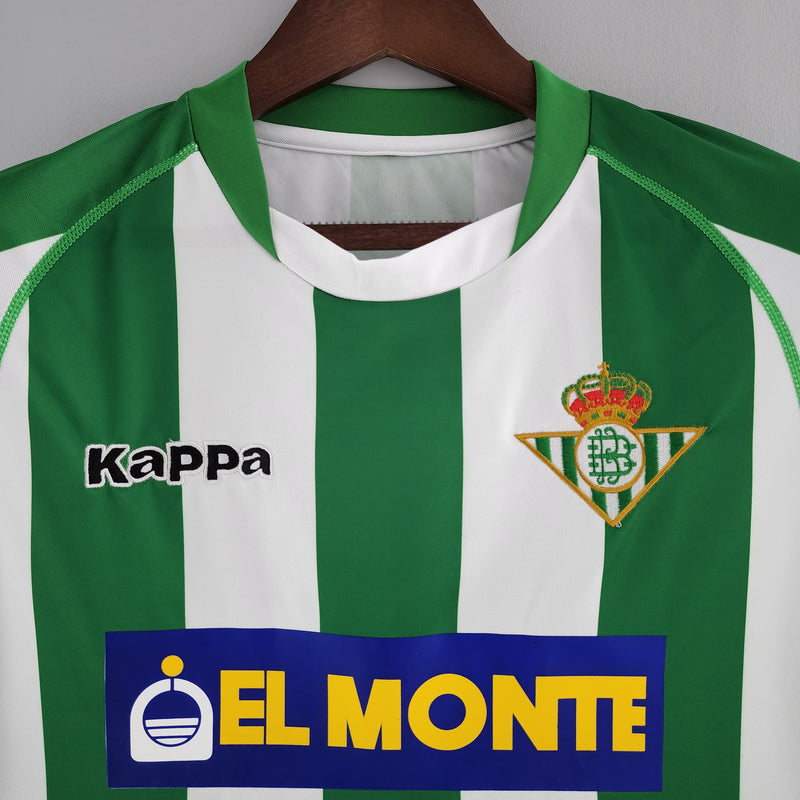 Camisa Real Bétis Home 01/02 - Versão Retrô