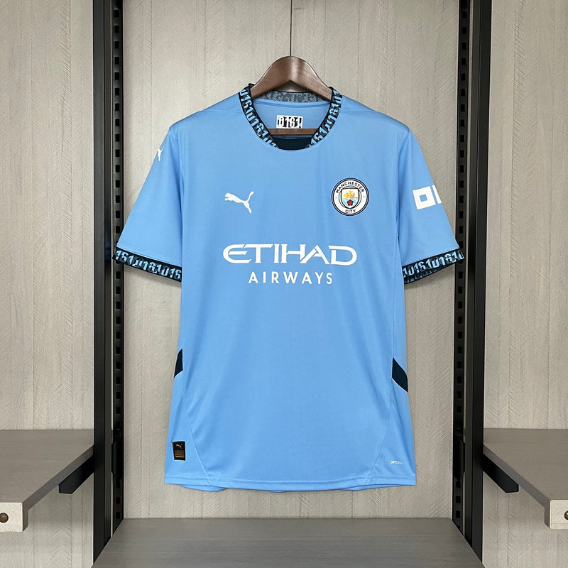 Camisa Manchester City Home 24/25 - Versão Torcedor