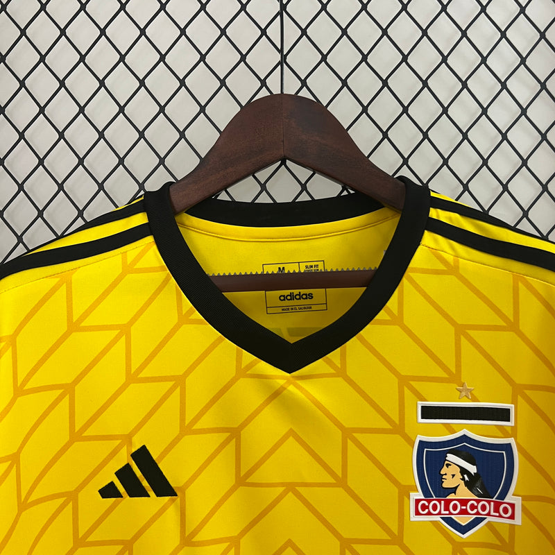 Camisa Colo-Colo Goleiro Amarelo 24/25 - Torcedor Masculino