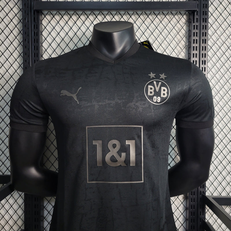 Camisa Borússia Dortmund All Black 23/24 - Versão Jogador