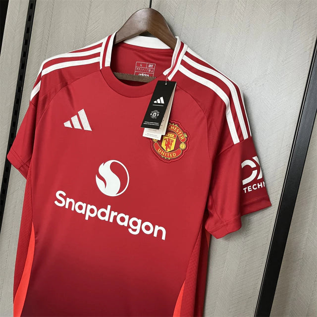 Camisa Manchester United Home 24/25 - Versão Torcedor