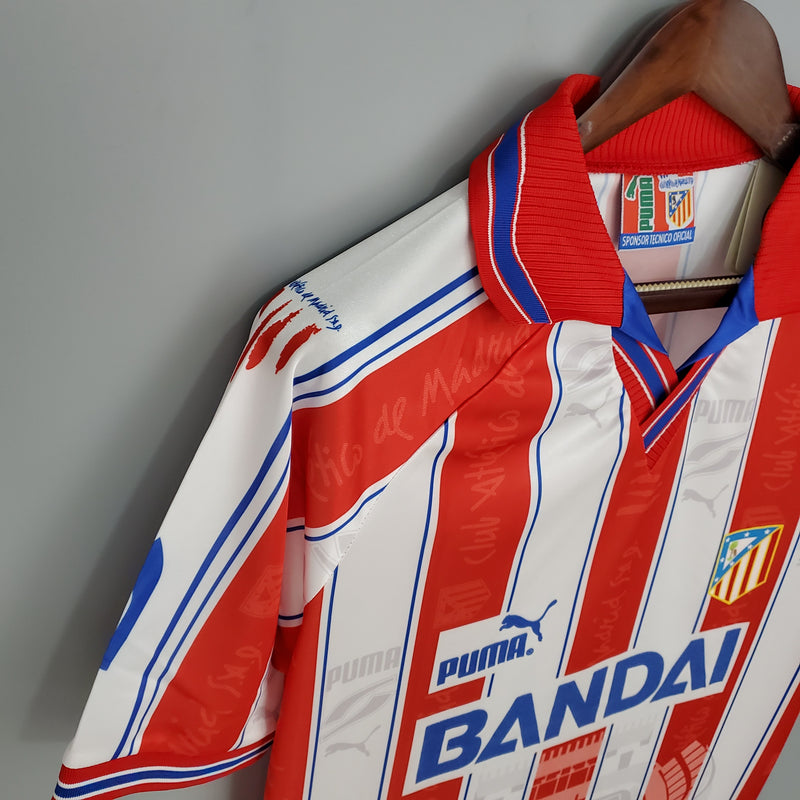 Camisa Atlético de Madrid Home 96/97 - Versão Retrô